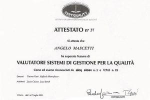 sistema gestione qualità iso 9001